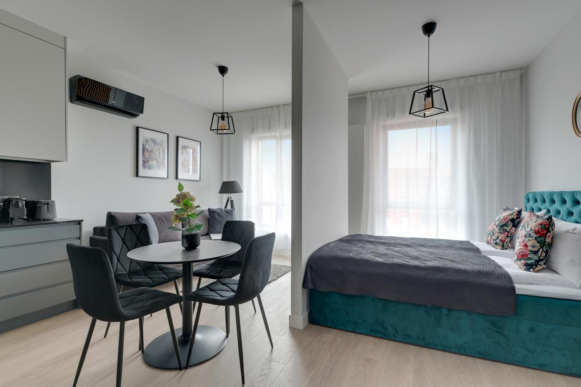 Scala City Center Apartments & Studios By Lion Apartments 格但斯克 外观 照片