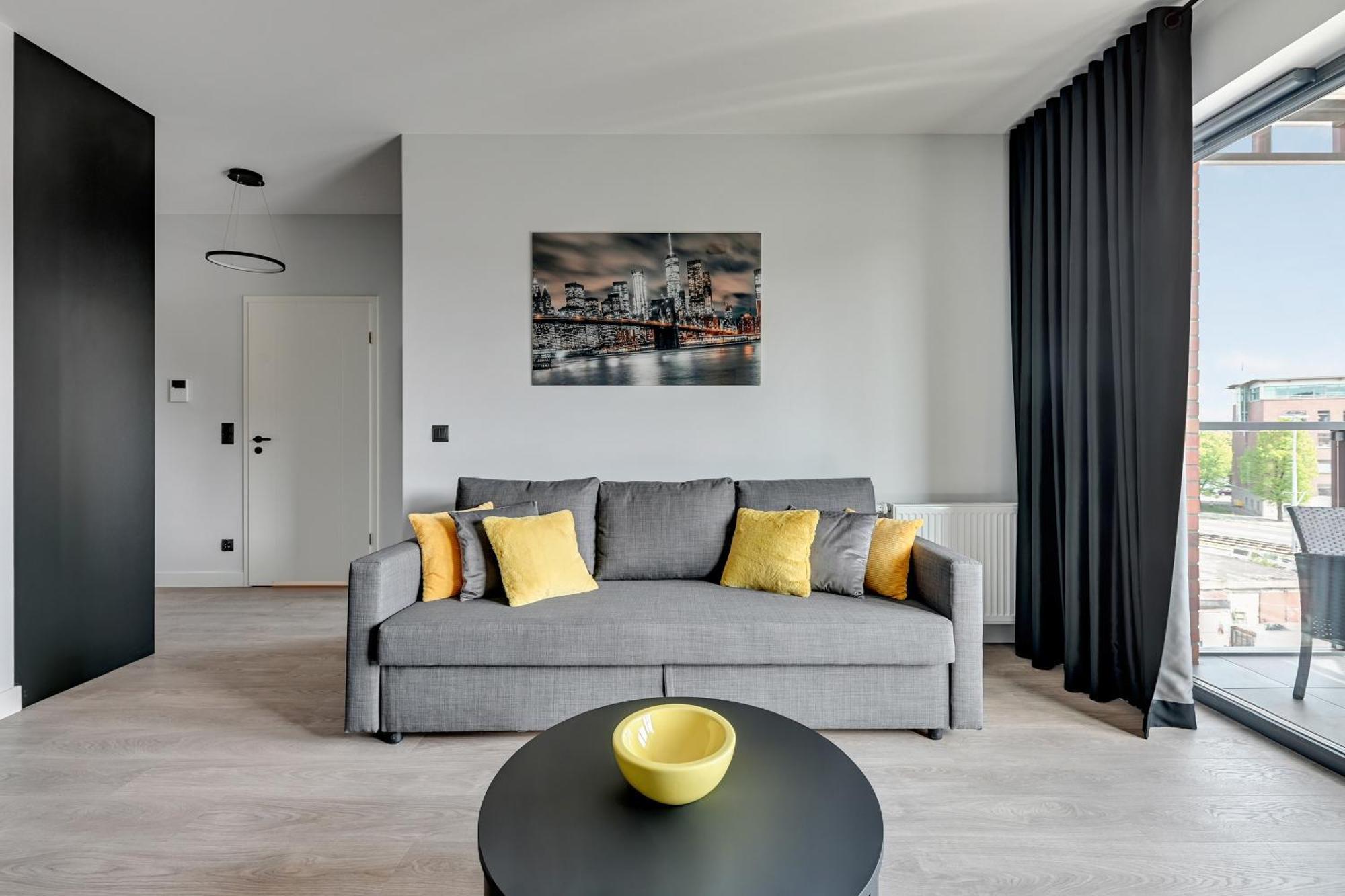 Scala City Center Apartments & Studios By Lion Apartments 格但斯克 外观 照片